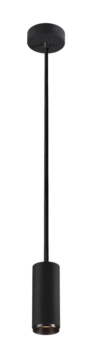 Pendant lamp Numinos S Dali black 3000K - 60deg