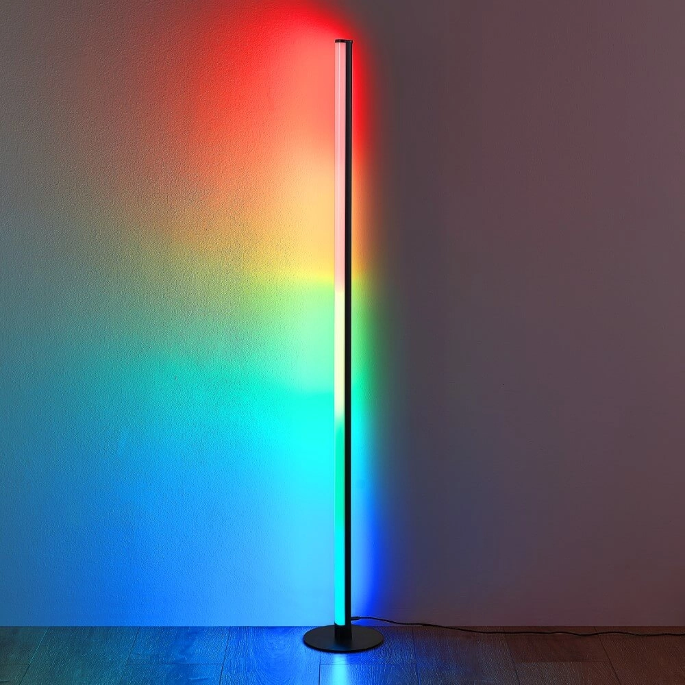 RGB floor lamp Gaming Tendo with remote control Trio 4017807577433