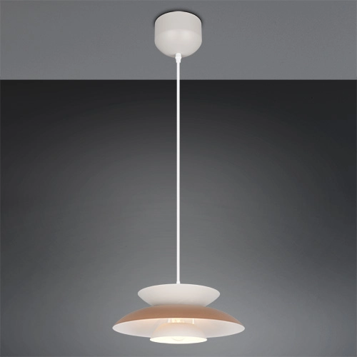 Pendant lamp design Amarila mocha brown Ø 40cm