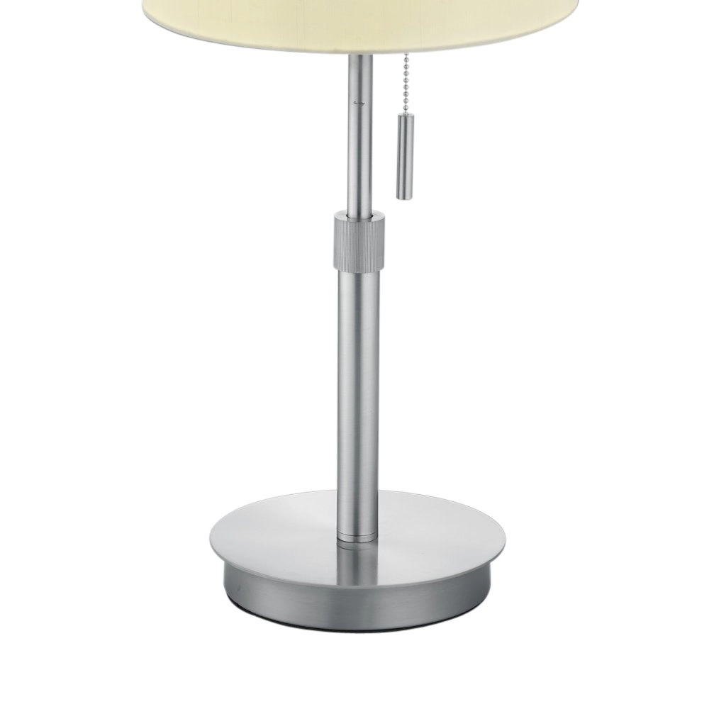 Table lamp Lyon metallic gray Trio 4017807398540