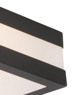 Sleek ceiling lamp Matteo for outdoors Brilliant 4004353190063
