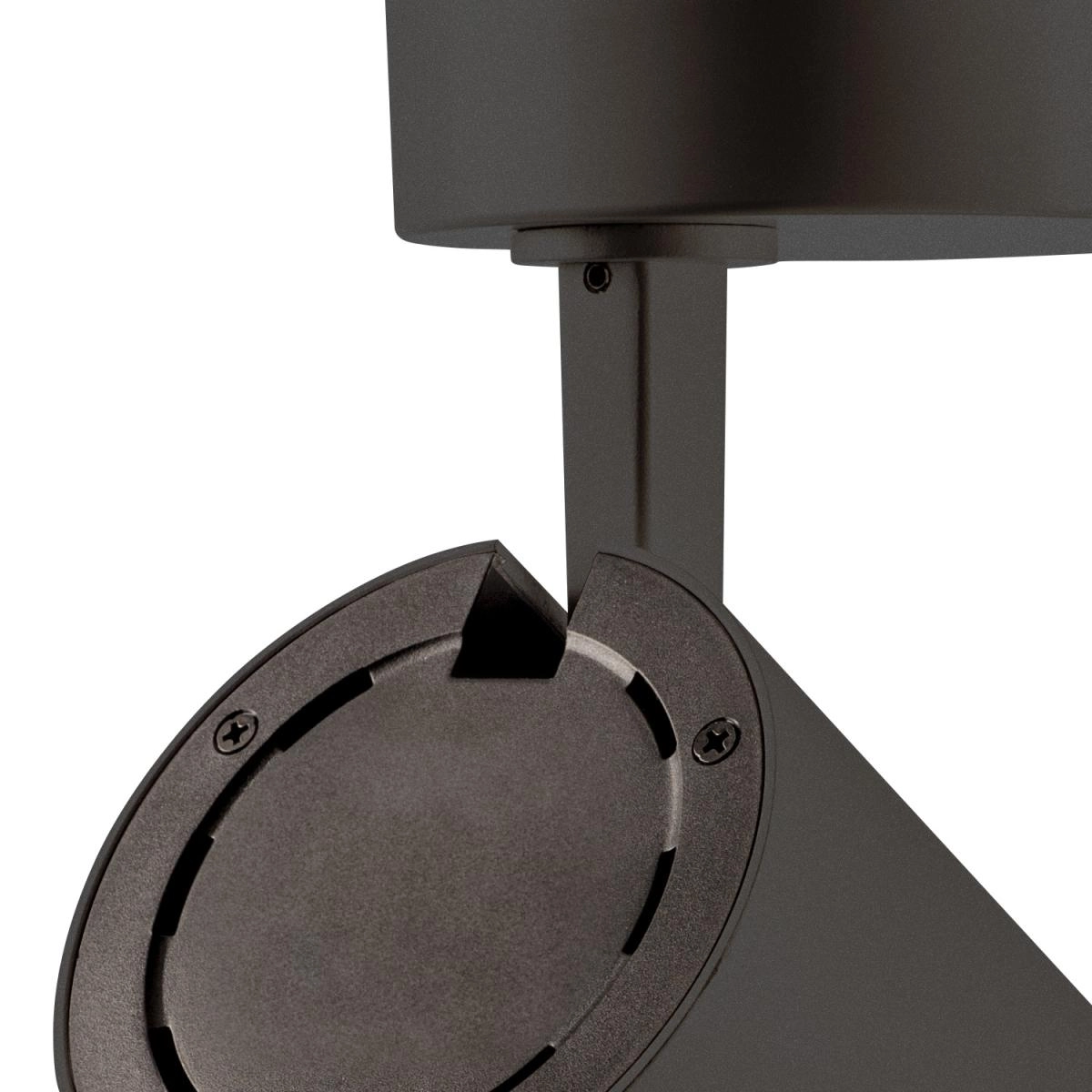 Surface-mounted spot Numinos L black 3000K - 60deg SLV 4024163244503