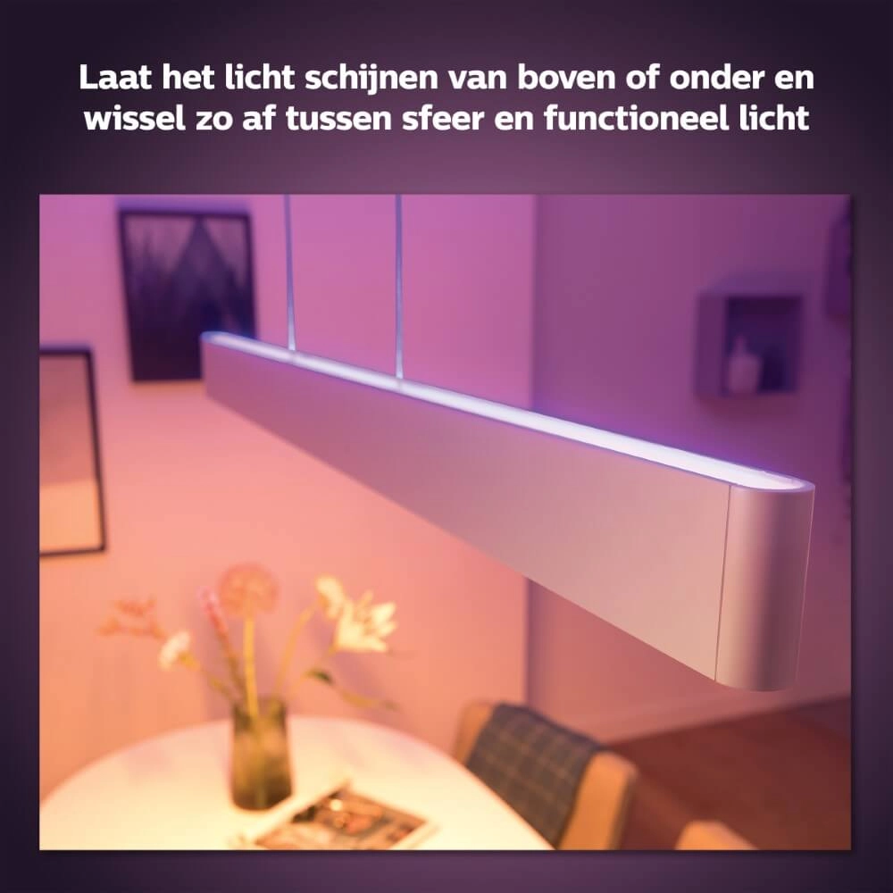 Hue Ensis - White and Color hanging lamp Philips 8719514343467