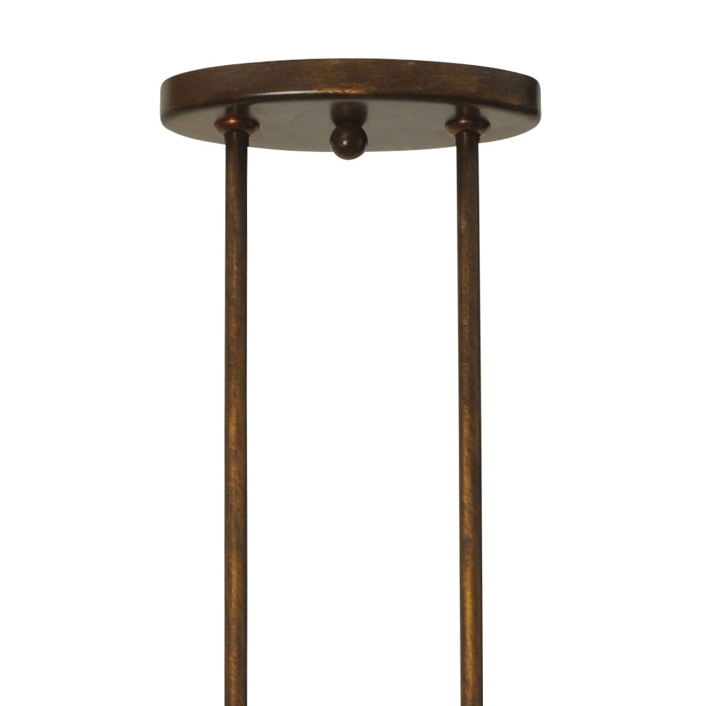 Dining room hanging lamp Bolzano 2-light bronze brown Masterlight 8718121008325