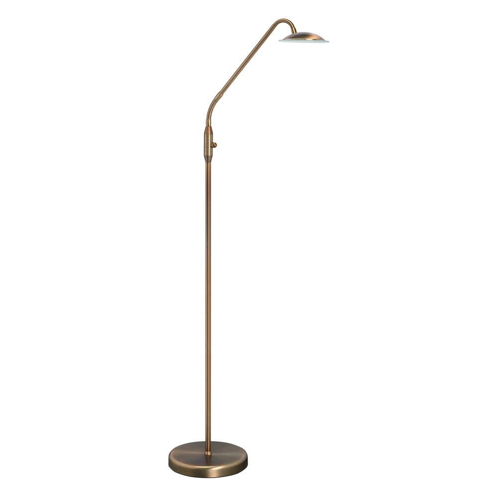 Reading lamp Jupiter copper bronze Ø 23cm single