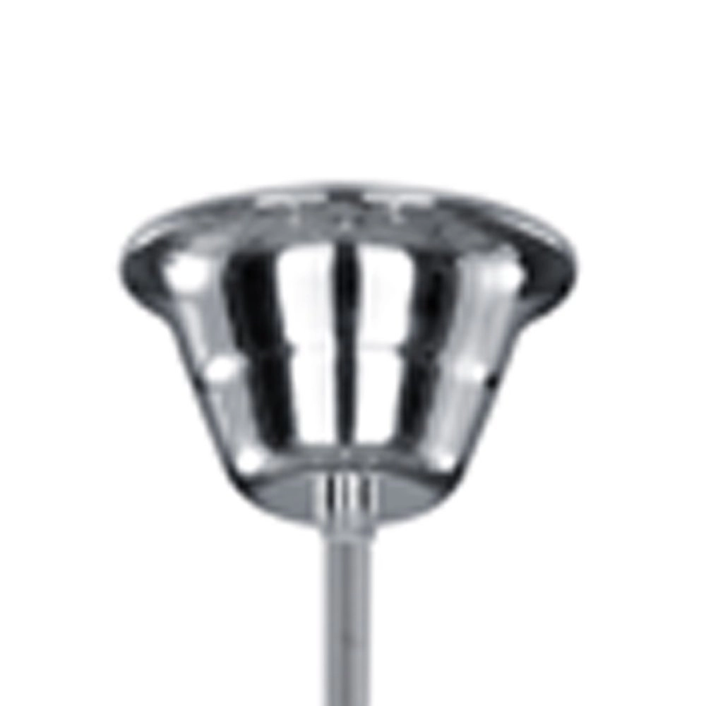 Chandelier Luster Crystal 52cm 5-light gray Trio 4017807108569