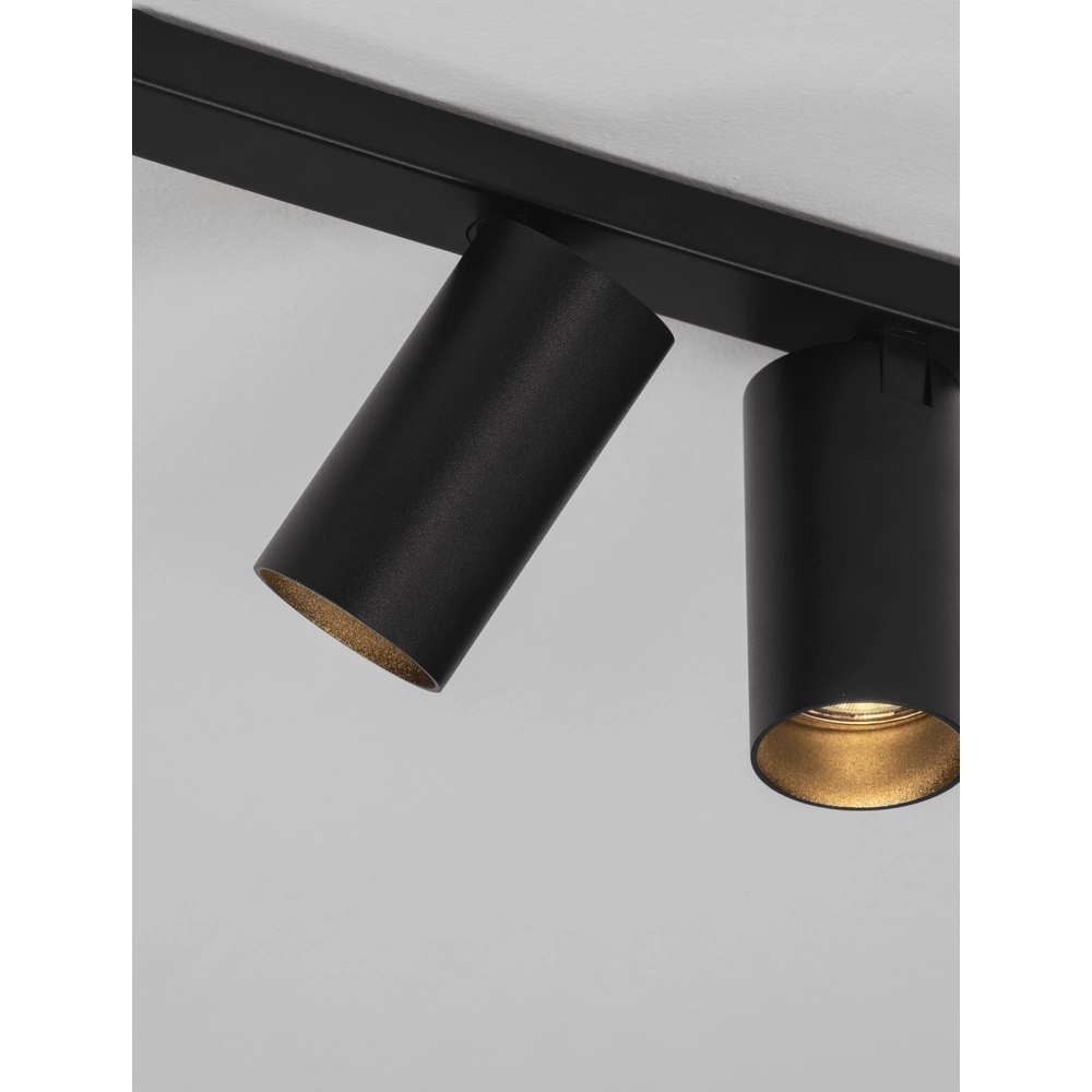 4-light ceiling lamp Oso black Lyora 5212017465085