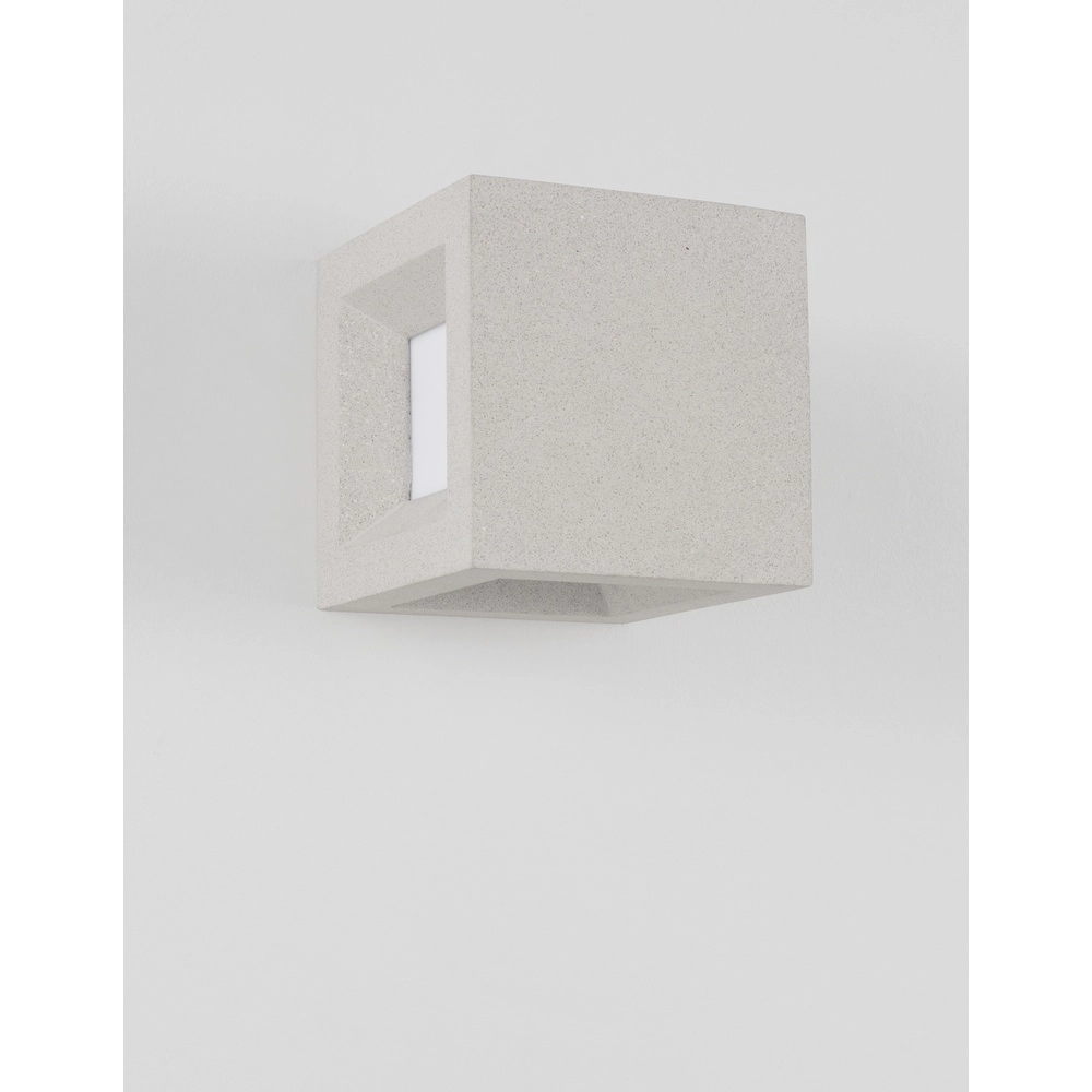 Square wall lamp Castro white Lyora 5212017426932