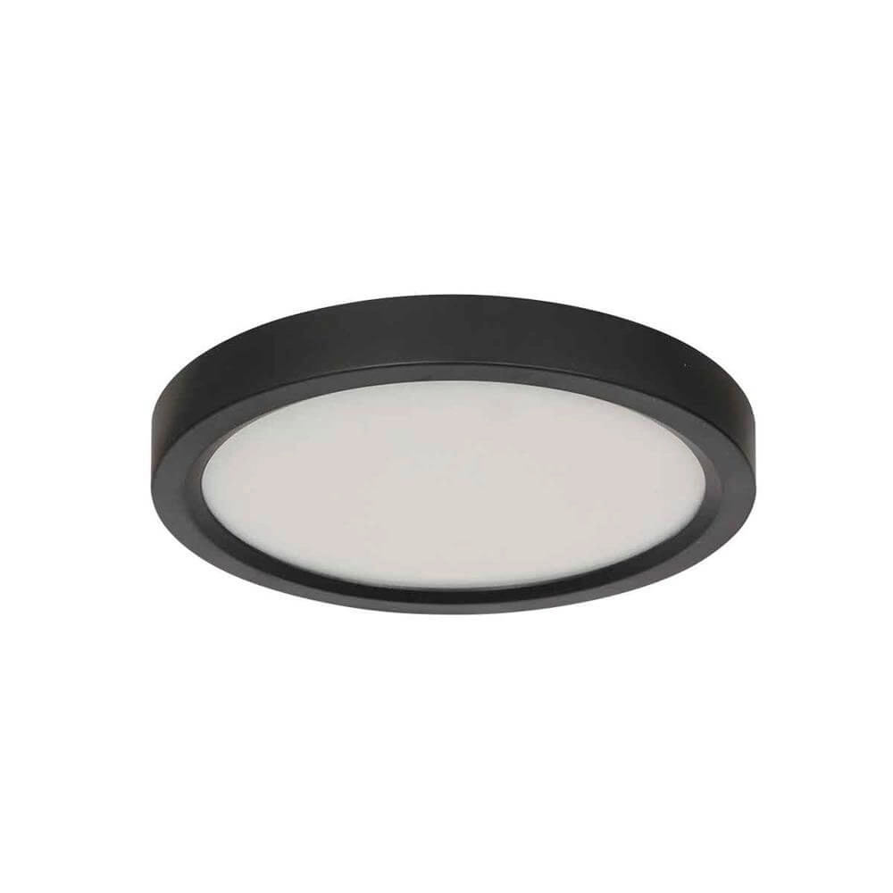 Black ceiling lamp Walcie Ø 20cm Steinhauer 8712746176575