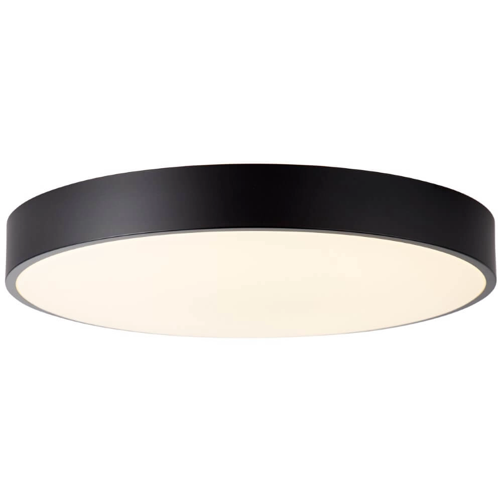 Design ceiling lamp Slimline black Ø 49cm