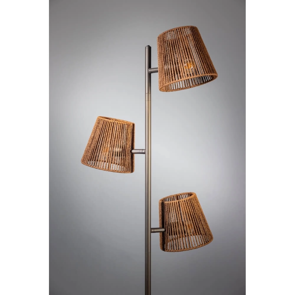Table lamp Daan Sand brown with rattan cap ETH 8720195309734