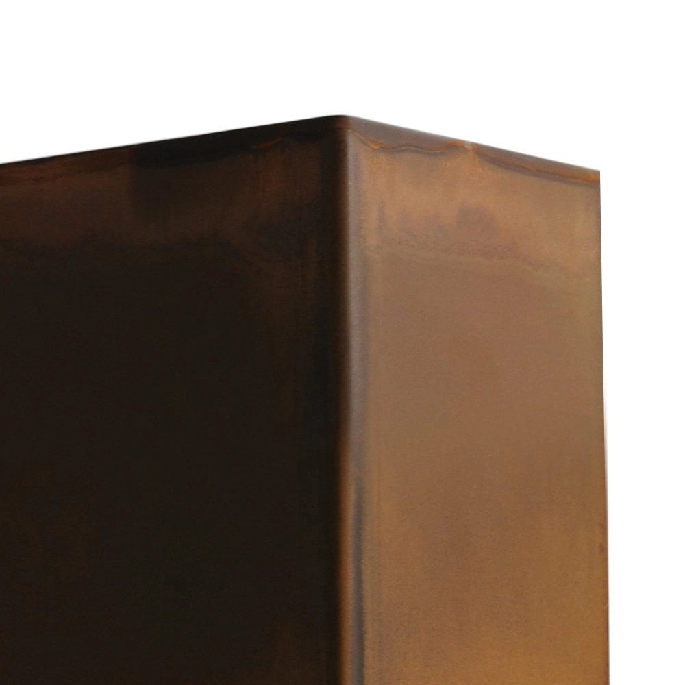Wall lamp - Down Metallico Rust brown Masterlight 8718121213910