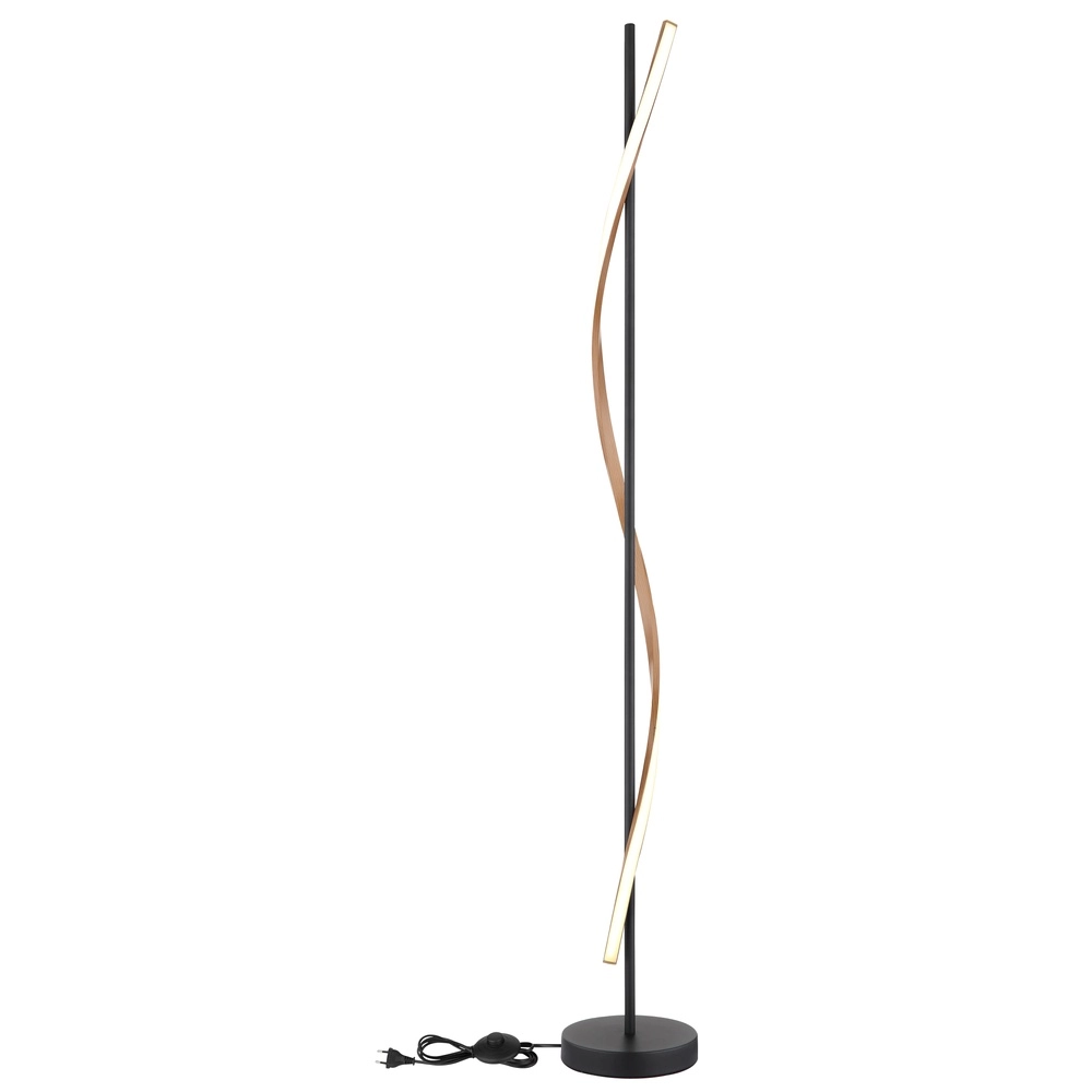 Design floor lamp Watkins Black Globo 9007371522750