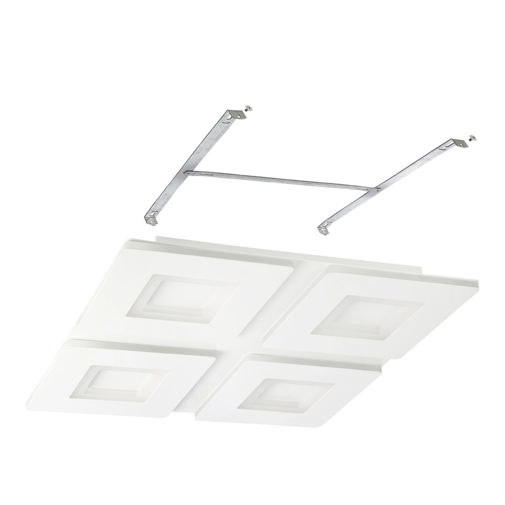 Led ceiling light Padrogiano-Z Zigbee - 45x45cm Eglo 9008606244164