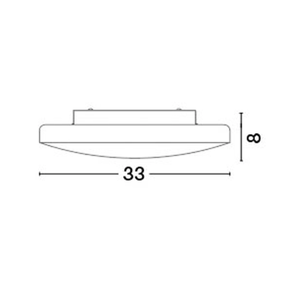 Ceiling lamp Ivi Ø 33cm white Lyora 5212017405777