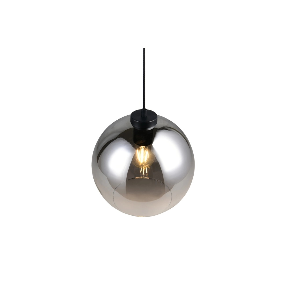 Pendant lamp Liora smoke glass Trio 4017807682366