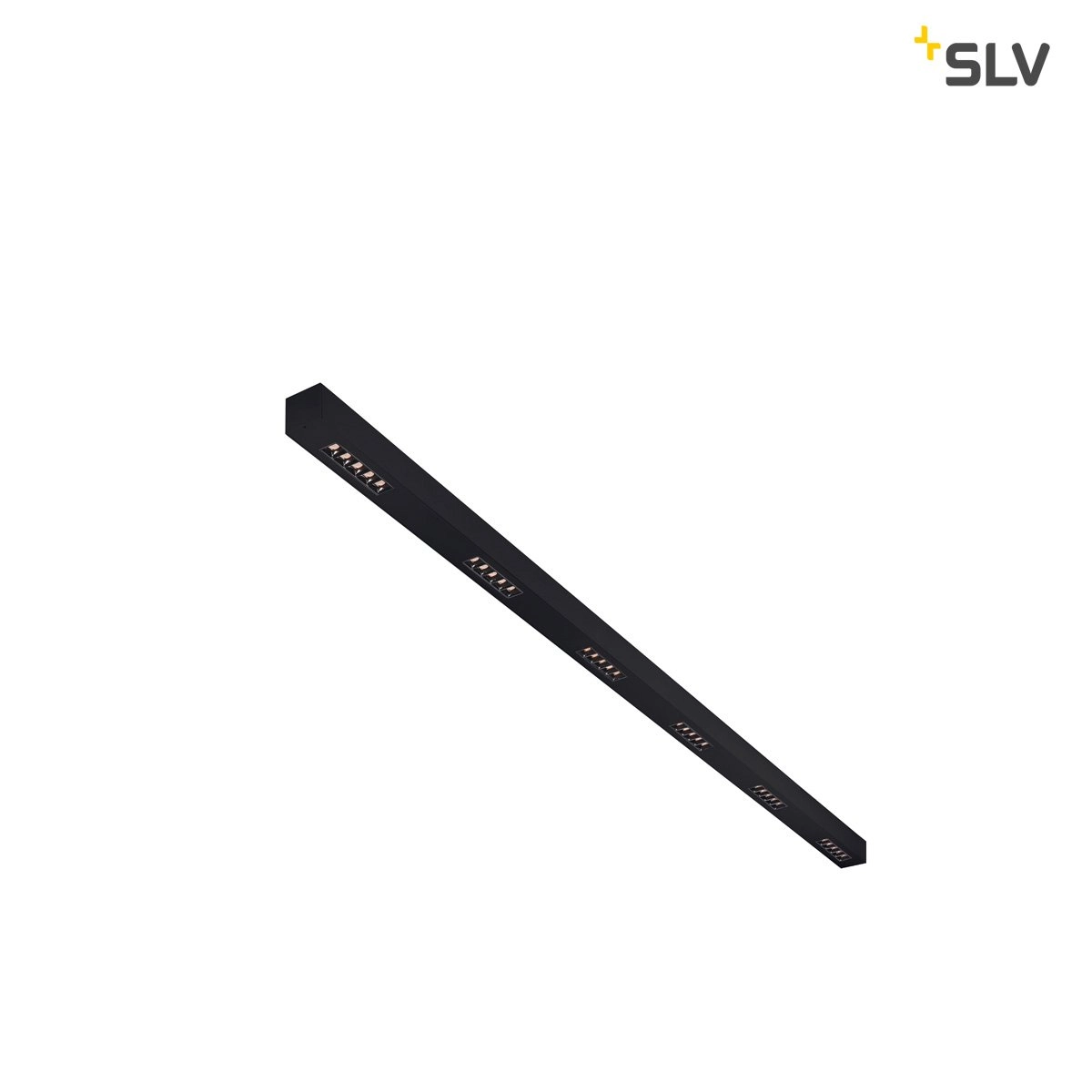 Ceiling light Q-Line 200cm - 3000K black SLV 4024163189842