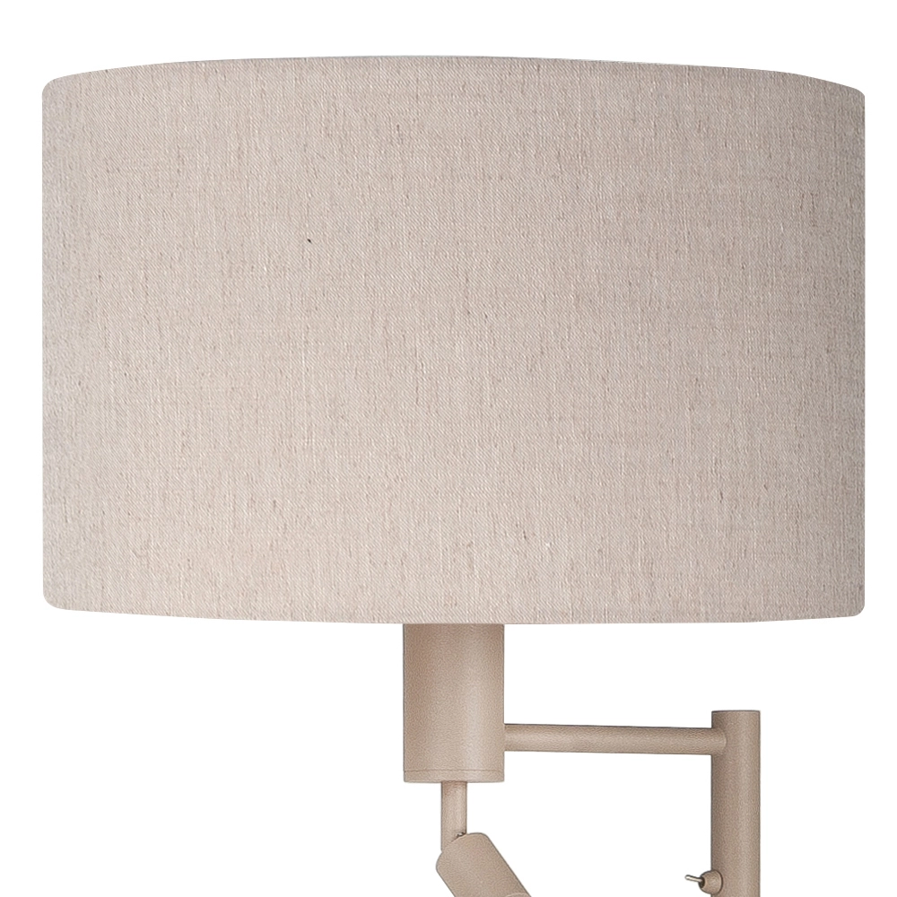 Floor lamp Havana sand brown Highlight 8718379037573