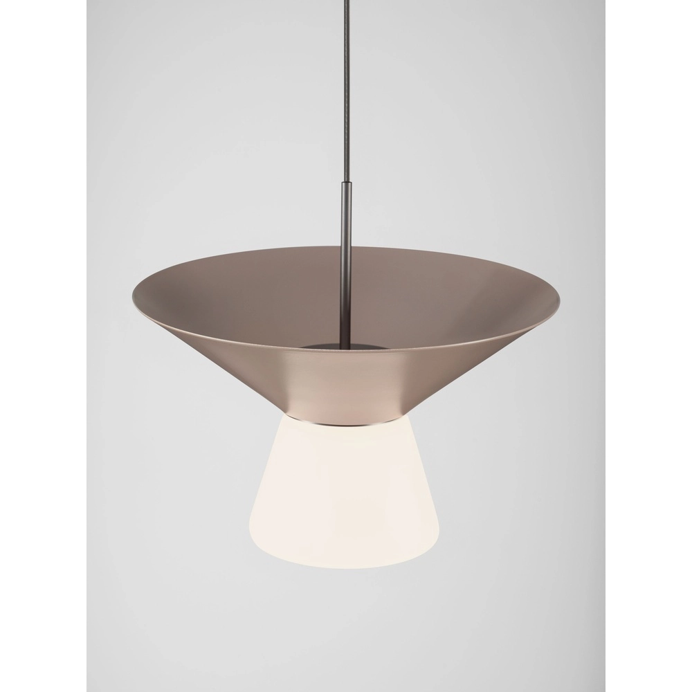 Design pendant lamp Baris brown Ø 22cm Lyora 5212017495266