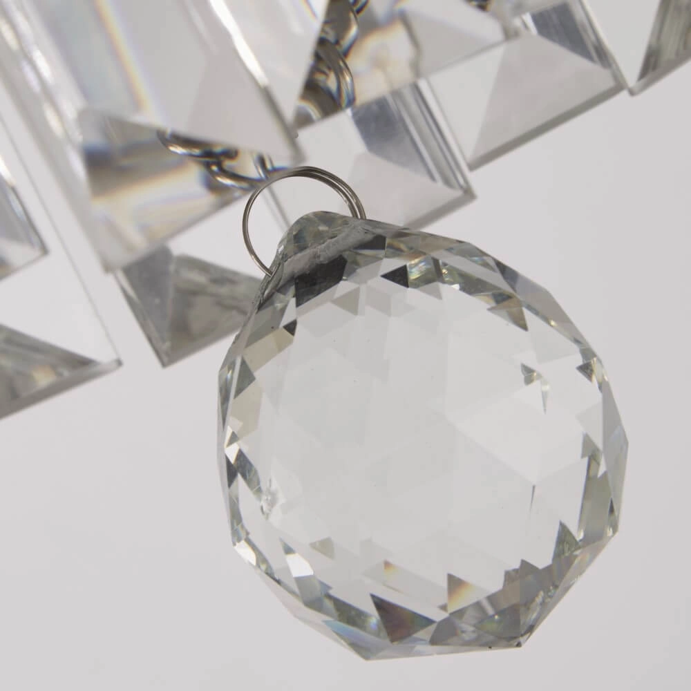 Crystal ceiling lamp Empire Ø 34cm Searchlight 5053423227344
