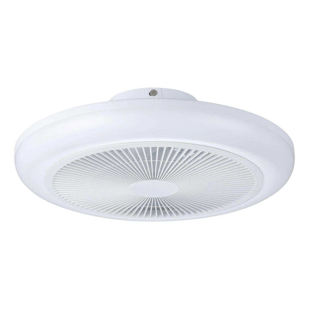 Ceiling fan Sayulita white Ø 46cm RGB