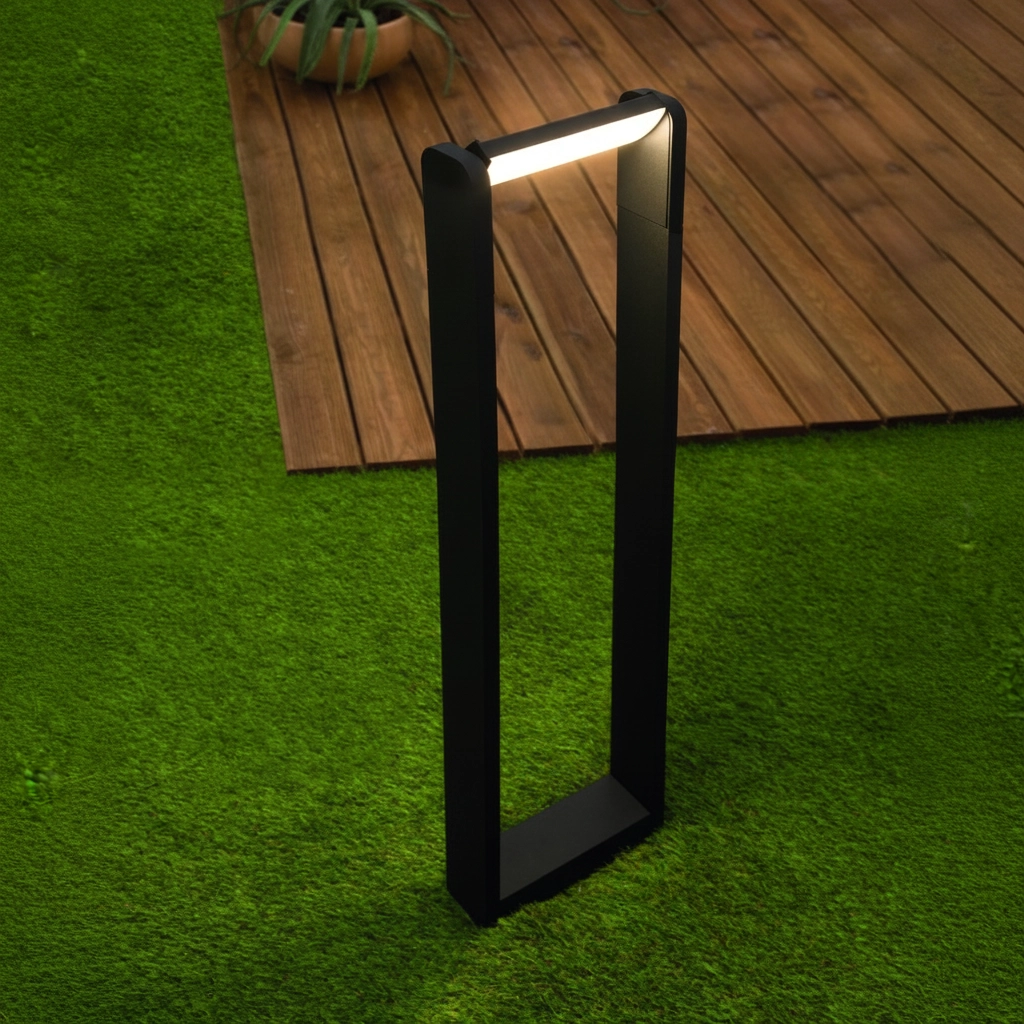 Directional garden lamp Volvel black