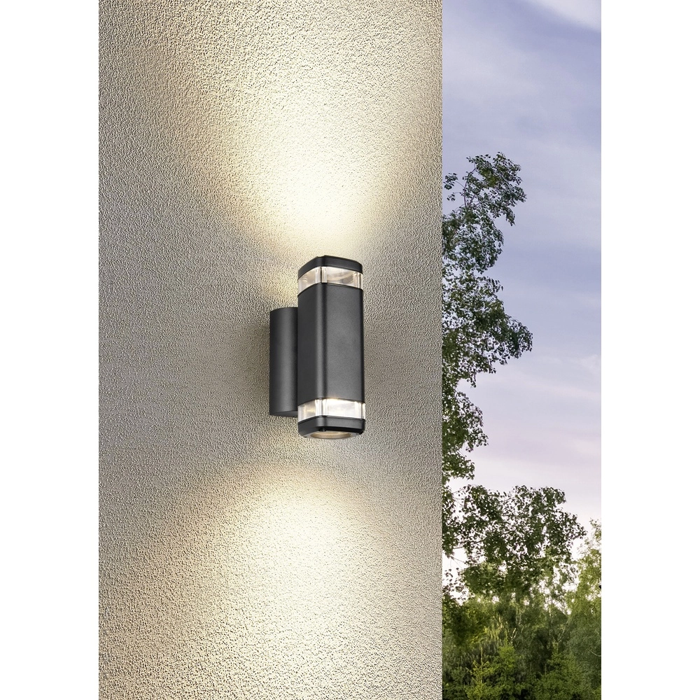 Design outdoor lamp Barcelos black Trio 4017807648232