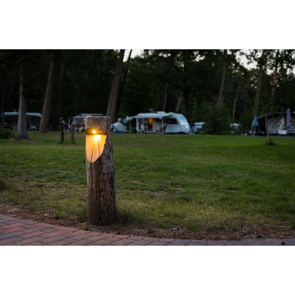 Wooden path lighting Bosco Chestnut - 65cm - 2700K