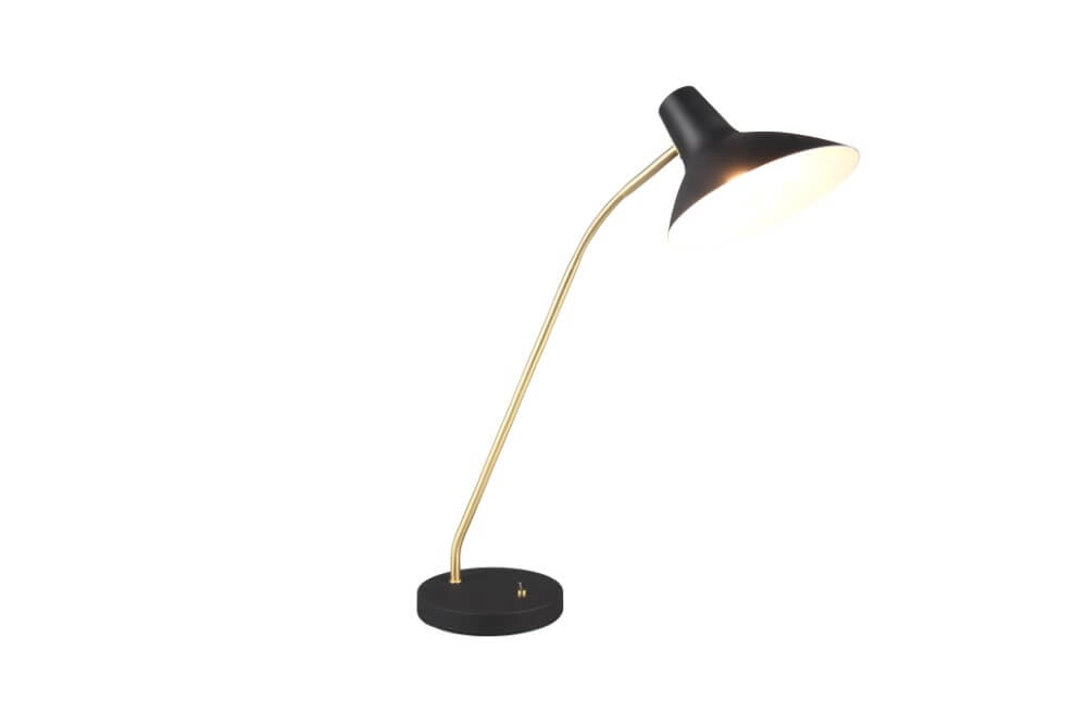 Sleek desk lamp Traveller black Trio 4017807613711