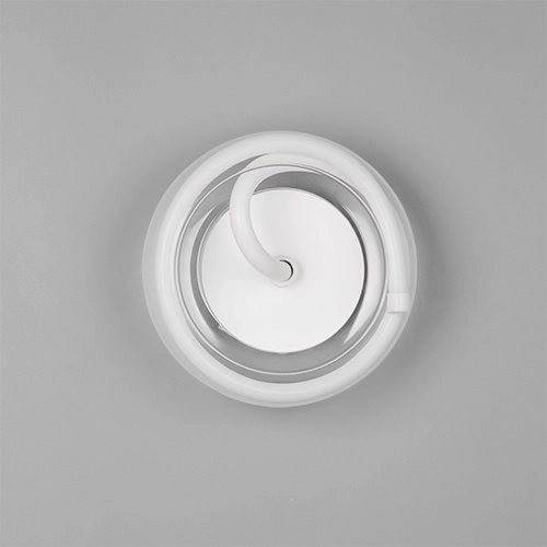 Design wall lamp Tarsia white Ø 21.5cm Trio 4017807683301