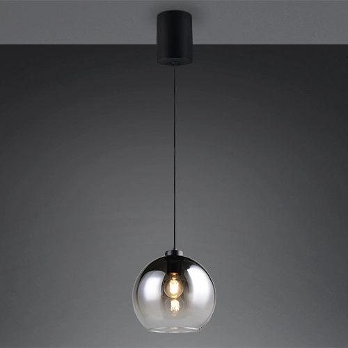 Pendant lamp Liora smoke glass