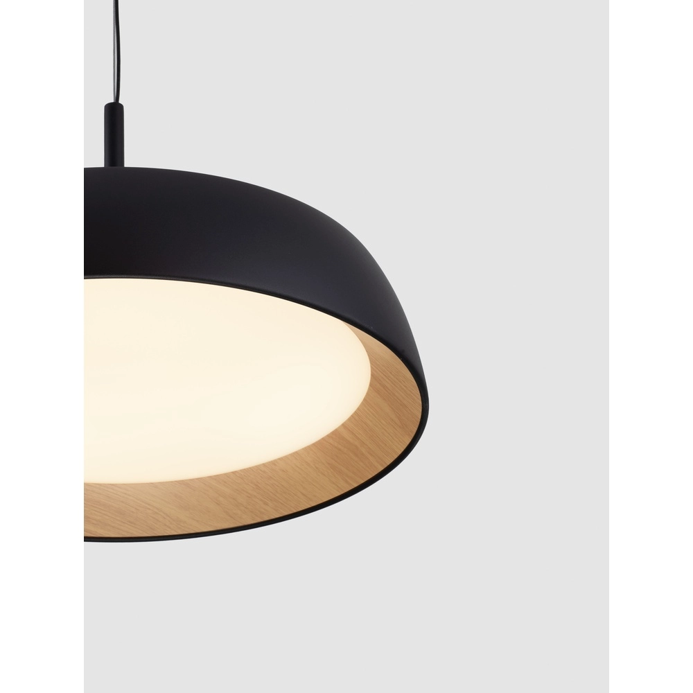 Pendant lamp Sigi  Ø 45cm black Lyora 5212017448682