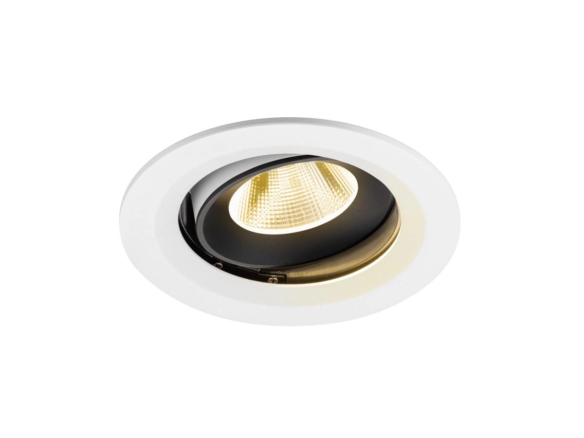Recessed spotlight Numinos Move M white/black 3000K - 20deg
