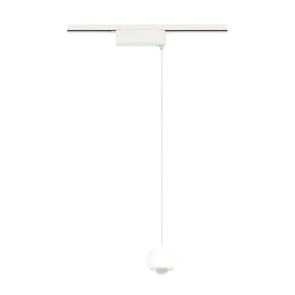 Pendant light for rail Hamlet White 2-phase Trio 4017807662962