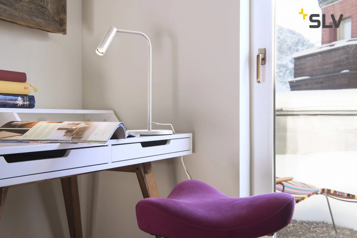 Table reading lamp Karpo white SLV 4024163199445