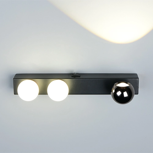 Wall lamp Arpino black 30cm Trio 4017807683622