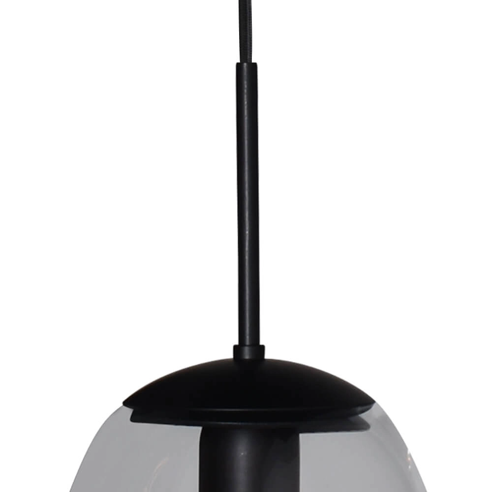 Hanging lamp Lava 1x clear glass Ø 22.5cm Masterlight 8718121285931