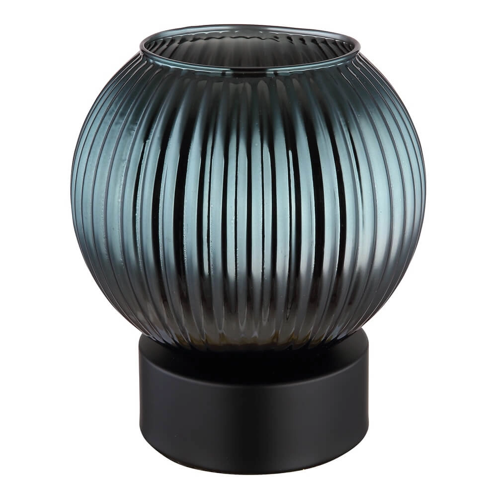 Table lamp Zumba smoke glass Ø 15cm Globo 9007371447015