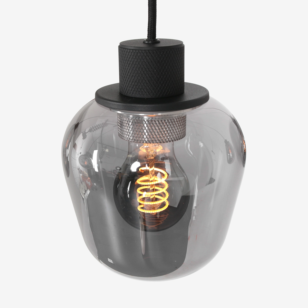 Vide hanging lamp Reflexion with glass Steinhauer 8712746135596