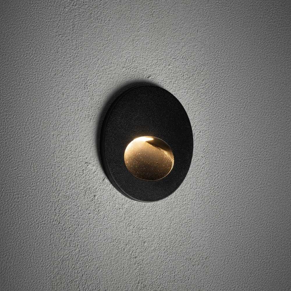 Recessed light Ava Led black Ø 7cm Lyora 5903139115308