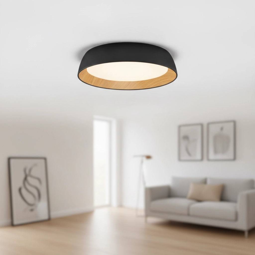 Ceiling lamp Sigi  Ø 45cm black