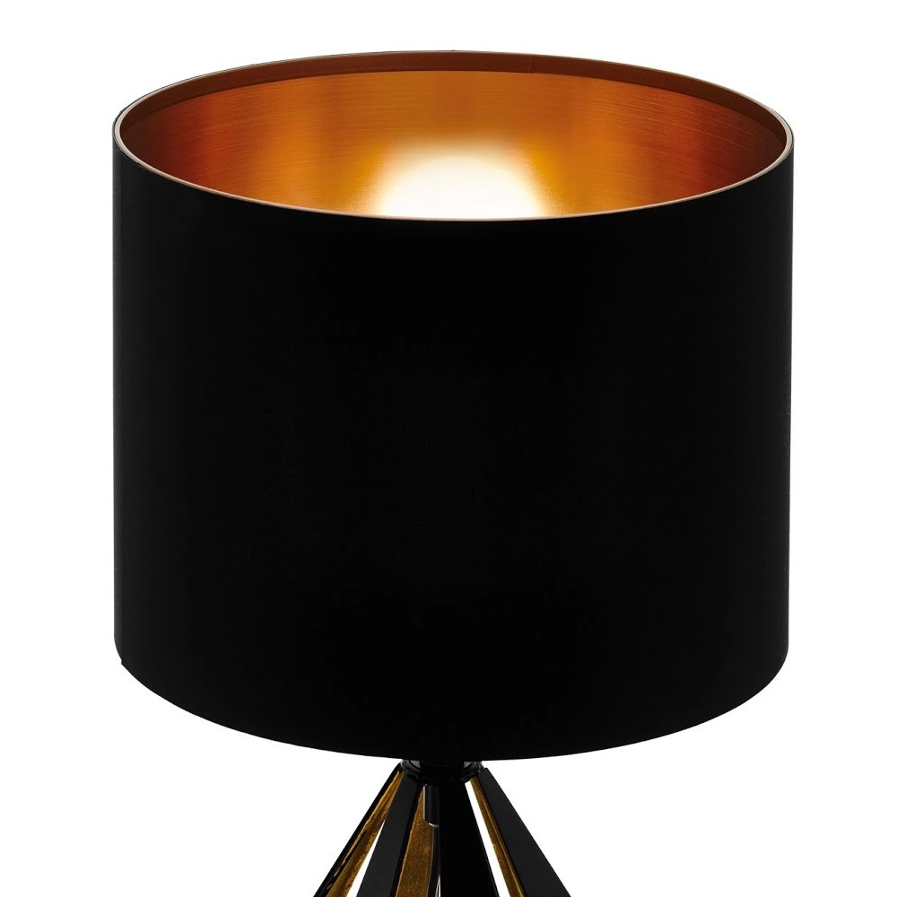 Black table lamp Carlton 5 Eglo 9002759430771