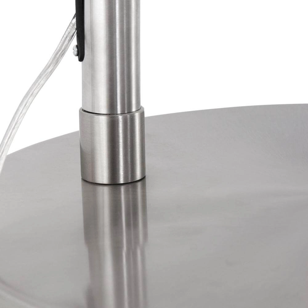 Arc lamp Sparkled Light metal with white shade Steinhauer 8712746173116