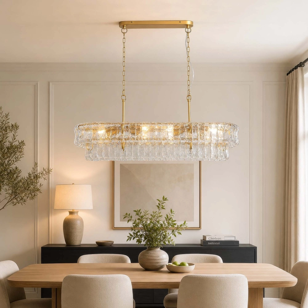Chandelier Bowlight Gold