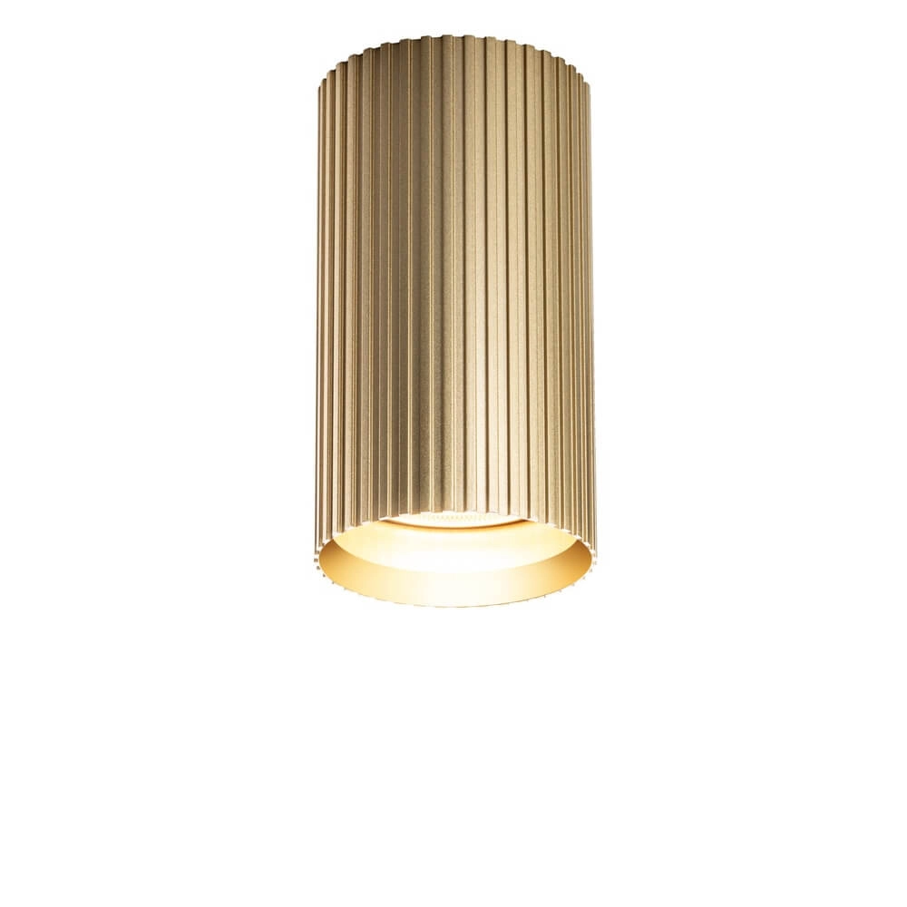 Single surface-mounted spotlight Onis gold