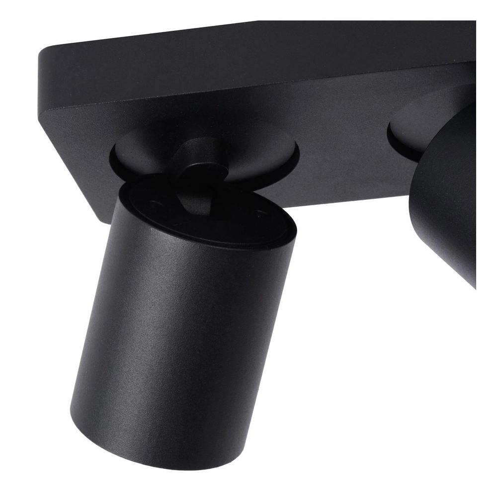 Ceiling spotlight Nigel 2-light black Lucide 5411212092557