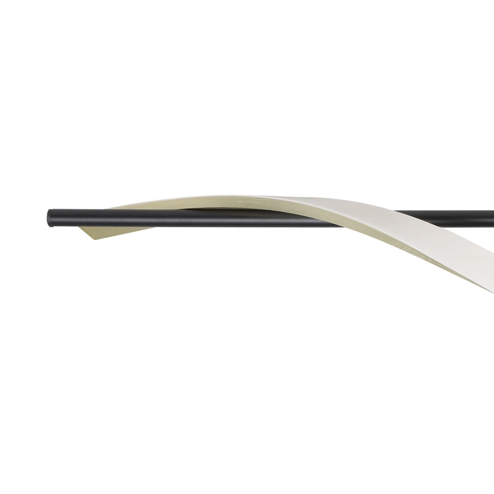 Ceiling lamp Conaprato black with gold Eglo 9008606357345