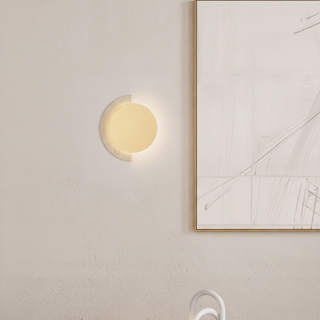 Design wall lamp Molli travertine Ø 17cm