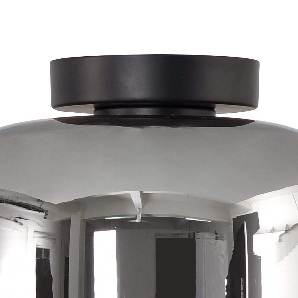 Ceiling light Preston-24 with smoke glass Artdelight 8719831735808