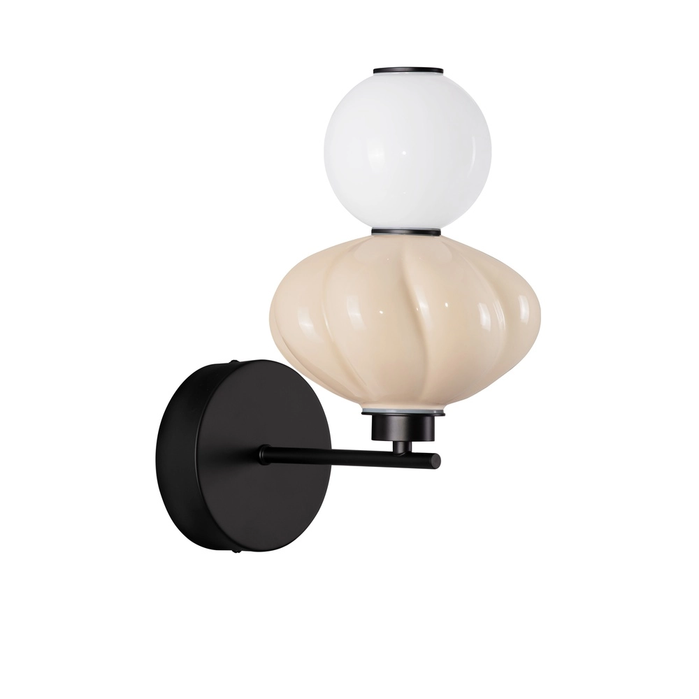Wall lamp Oneta white - beige
